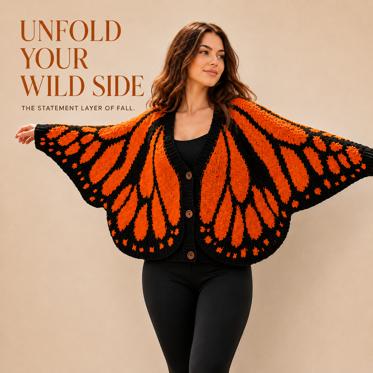 Ever & Wonder™ Monarch Butterfly Cardigan