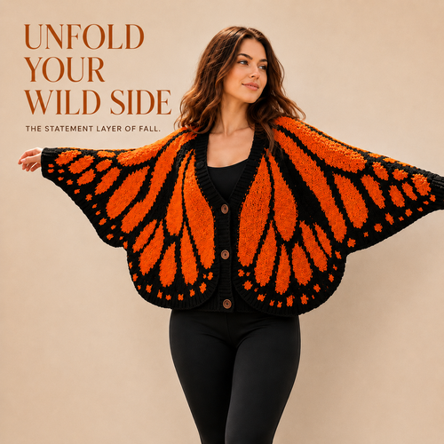 Ever & Wonder™ Monarch Butterfly Cardigan