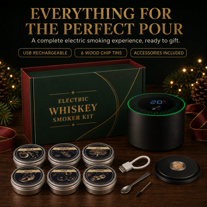 Ever & Wonder™ Electric Whiskey Smoker Kit