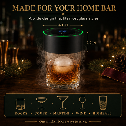 Ever & Wonder™ Electric Whiskey Smoker Kit