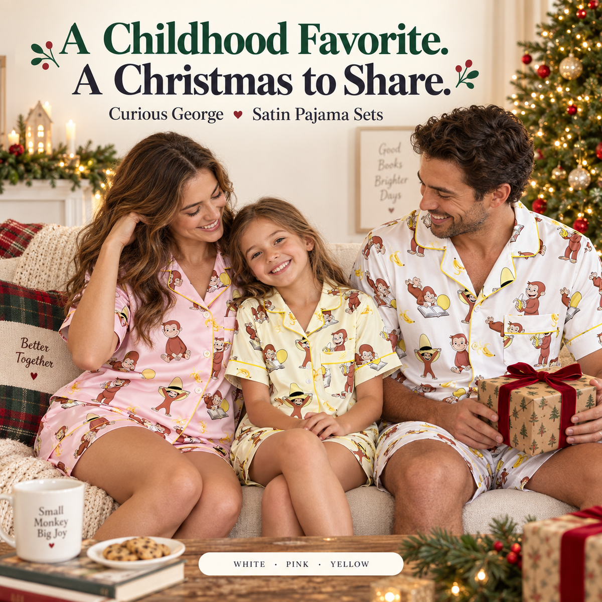 Ever & Wonder™ Curious George Pajama Set