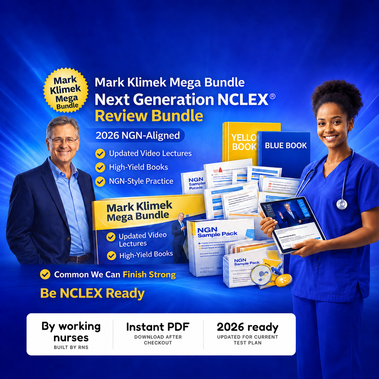 Mark Klimek 2026 NCLEX Review Mega Bundle